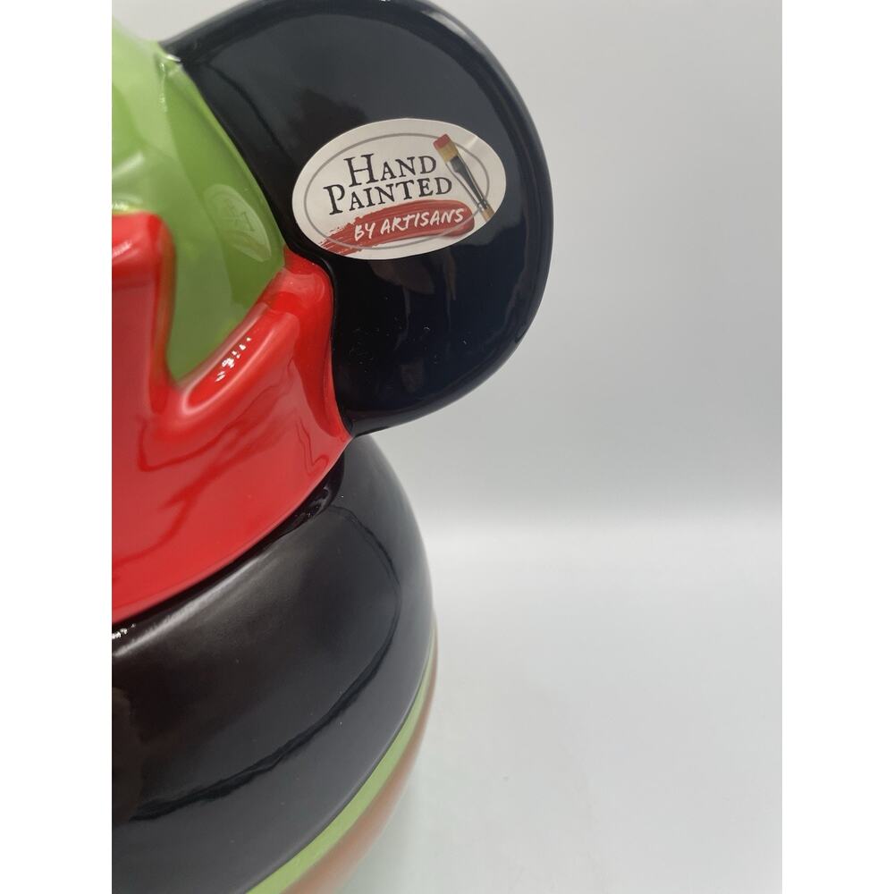 Disney Mickey Mouse Christmas Elf Canister/Cookie Jar 2025 NEW - FAST SHIPPING! - Picture 2 of 10